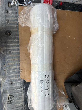 Kit de Persiana enrollable aluminio Blanca 230x77