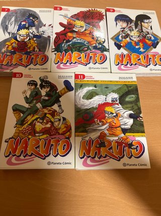 Mangas de Naruto 1-11