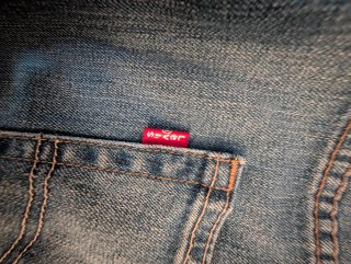 Pantalón Levi's 504 Talla 38x34 Azul
