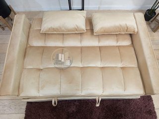 Sofá Cama Matrimonio  Beige 137cm