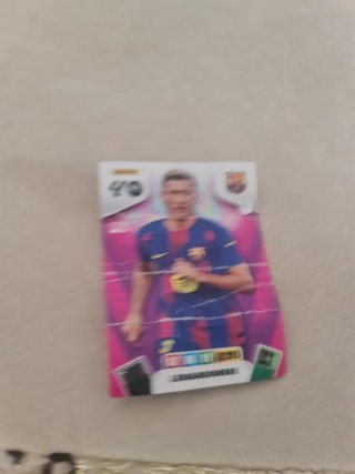 Carta Futbol Lewandowski Panini 40 EA