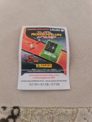 Carta Futbol Lewandowski Panini 40 EA