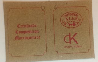 Cartera Kalesa Original Cuero Marrón 10x15cm