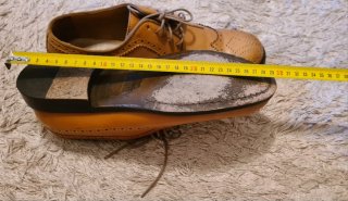 Zapatos brogue Tenkey de piel marrón talla 42