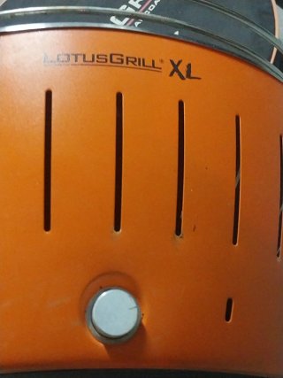 Barbacoa Carbón LOTUSGRILL Naranja