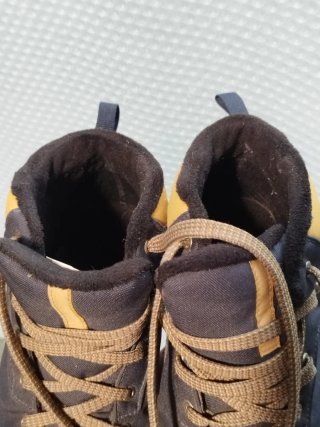 Botas Quechua SH100 Ultra Warm Azul/Amarillo