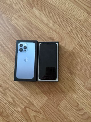 IPhone 13 Pro Apple color azul alpino.