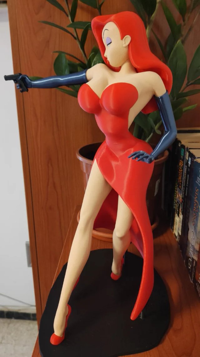 Jessica Rabbit 3D 35cm Edición Coleccionista