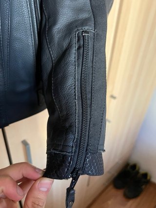 Chaqueta de cuero para moto Armure