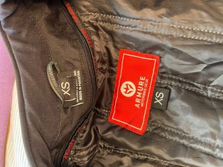 Chaqueta de cuero para moto Armure