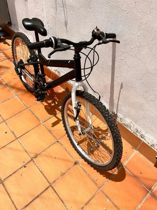 Bicicleta niños negra