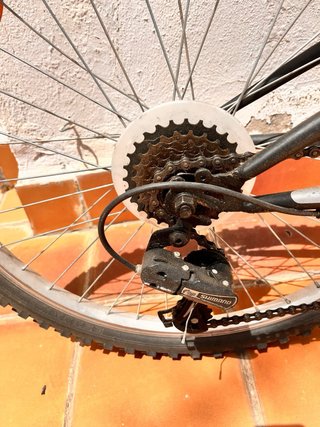 Bicicleta niños negra