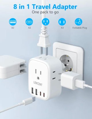 Adaptador de viaje universal