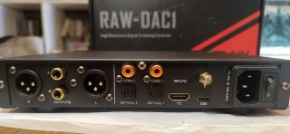 S.M.S.L RAW-DAC1 Convertidor Digital-Analógico