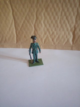 Guardia Civil Plomo Figura Soldado