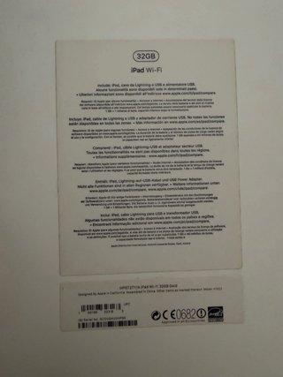 iPad Wifi 32GB Oro