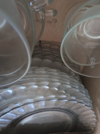 LIQUIDACIÓN Set de vasos, platos y tazas Duralex
