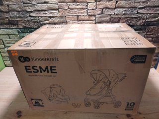 Kinderkraft ESME 3 en 1 Silla de paseo Reversible