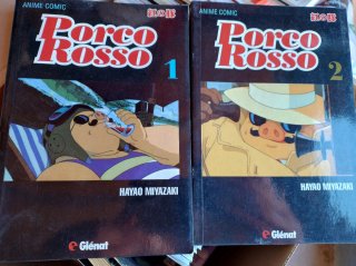 Porco Rosso. Anime cómic números 1 y 2