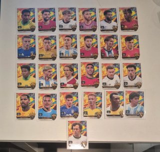Panini Donruss Mundial 2026 Pitch Kings 1-25