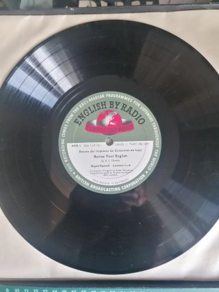 Curso Inglés BBC Vinilo 1956