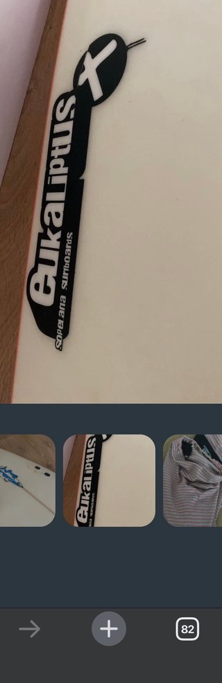 Tabla surf Eukaliptus 7'2 evolutiva