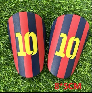 Mini Espinilleras Fútbol Número 10