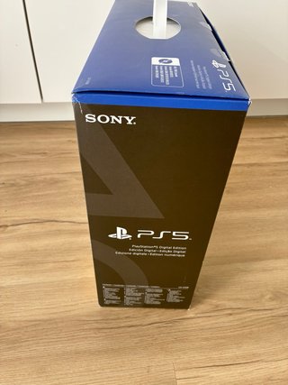 Caja PlayStation 5 Edición Digital