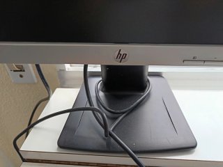 Monitor HP Plata