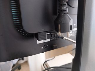 Monitor HP Plata