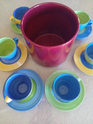 Juego de café 4 piezas