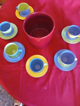 Juego de café 4 piezas