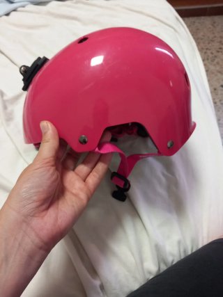 Casco infantil con soporte GoPro