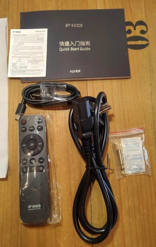 FiiO K13 R2R DAC/Amplificador Negro