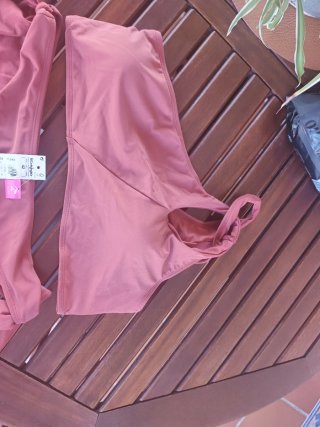 Bañador bikini rosa talla 42