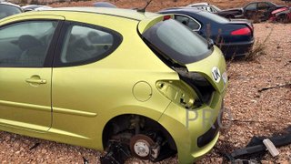 PARAGOLPES TRASERO Peugeot 207 (2006->)
