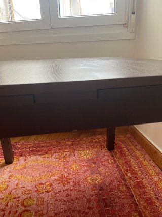 Mesa extensible de madera