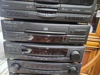 Equipo de música Kenwood negro