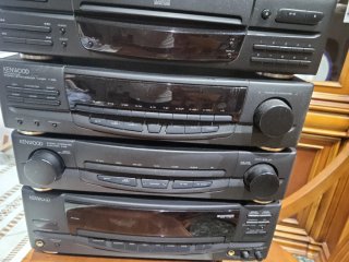 Equipo de música Kenwood negro