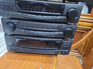 Equipo de música Kenwood negro