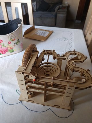 Puzzle 3D Madera Montado a Mano