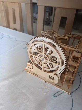 Puzzle 3D Madera Montado a Mano