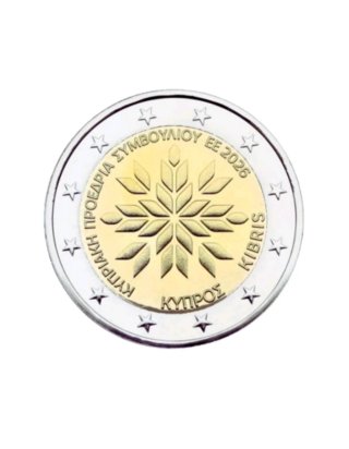 Moneda 2€ Chipre 2026 Presidencia Consejo UE, SC.