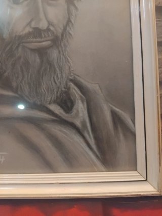 Cuadros J. Portillo Pareja Anciana