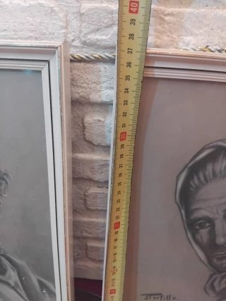 Cuadros J. Portillo Pareja Anciana