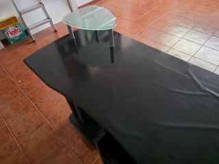 Mesa escritorio ordenador.