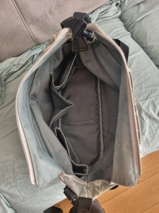 Bolsa y cambiador Meli+Lali para carro de bebé