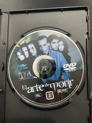 El Arte de Morir DVD Suspense Terror Español