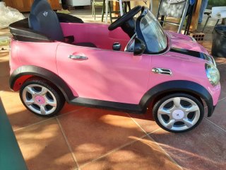 Coche Eléctrico Infantil Rosa
