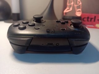 Mando Pro Nintendo Switch Negro